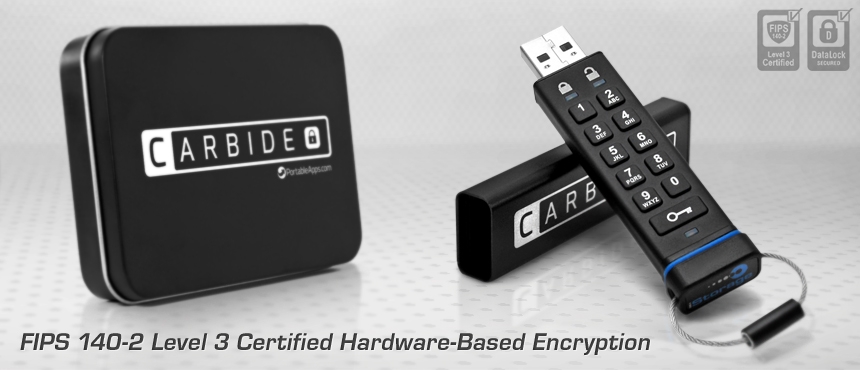 PortableApps.com Platform Carbide Flash Drive