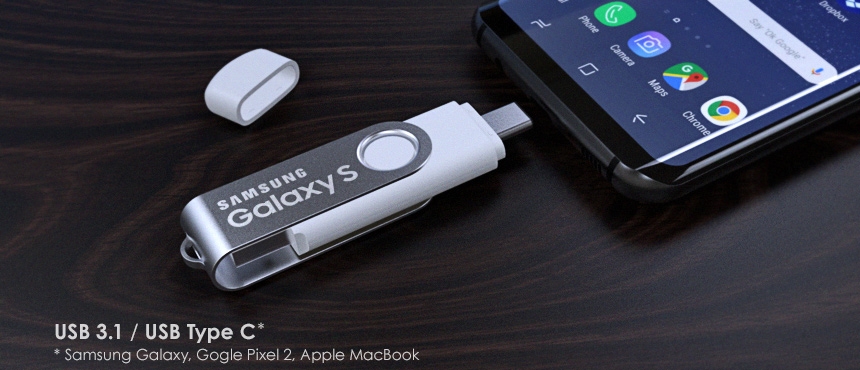 Mobile Spin | CustomUSB Flash Drive