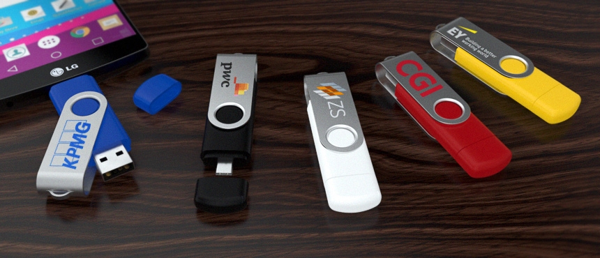 Mobile Spin | CustomUSB Flash Drive