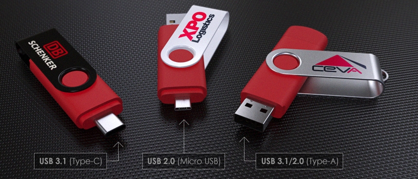 Mobile Spin | CustomUSB Flash Drive