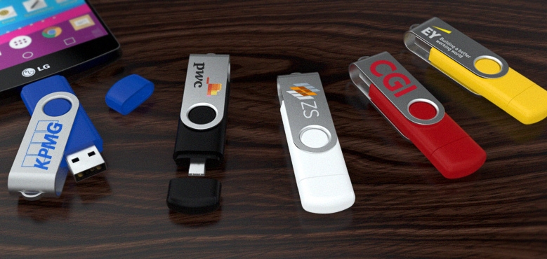 Mobile Spin | CustomUSB Flash Drive