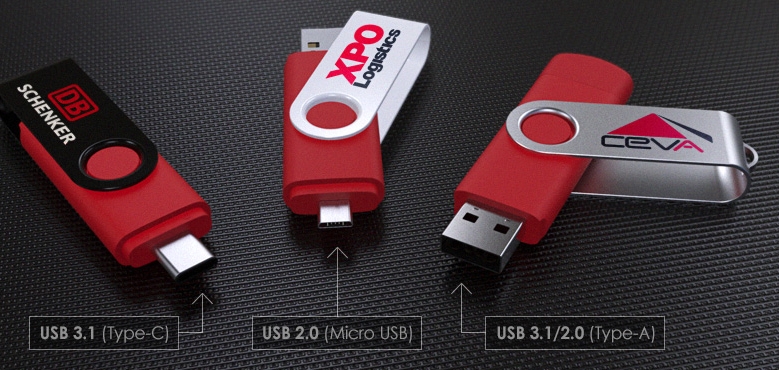 Mobile Spin | CustomUSB Flash Drive